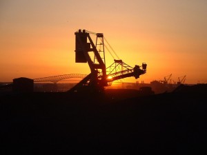 Sunset on the Ore Field